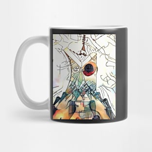 Kandinsky meets Barcelona, motif 10 Mug